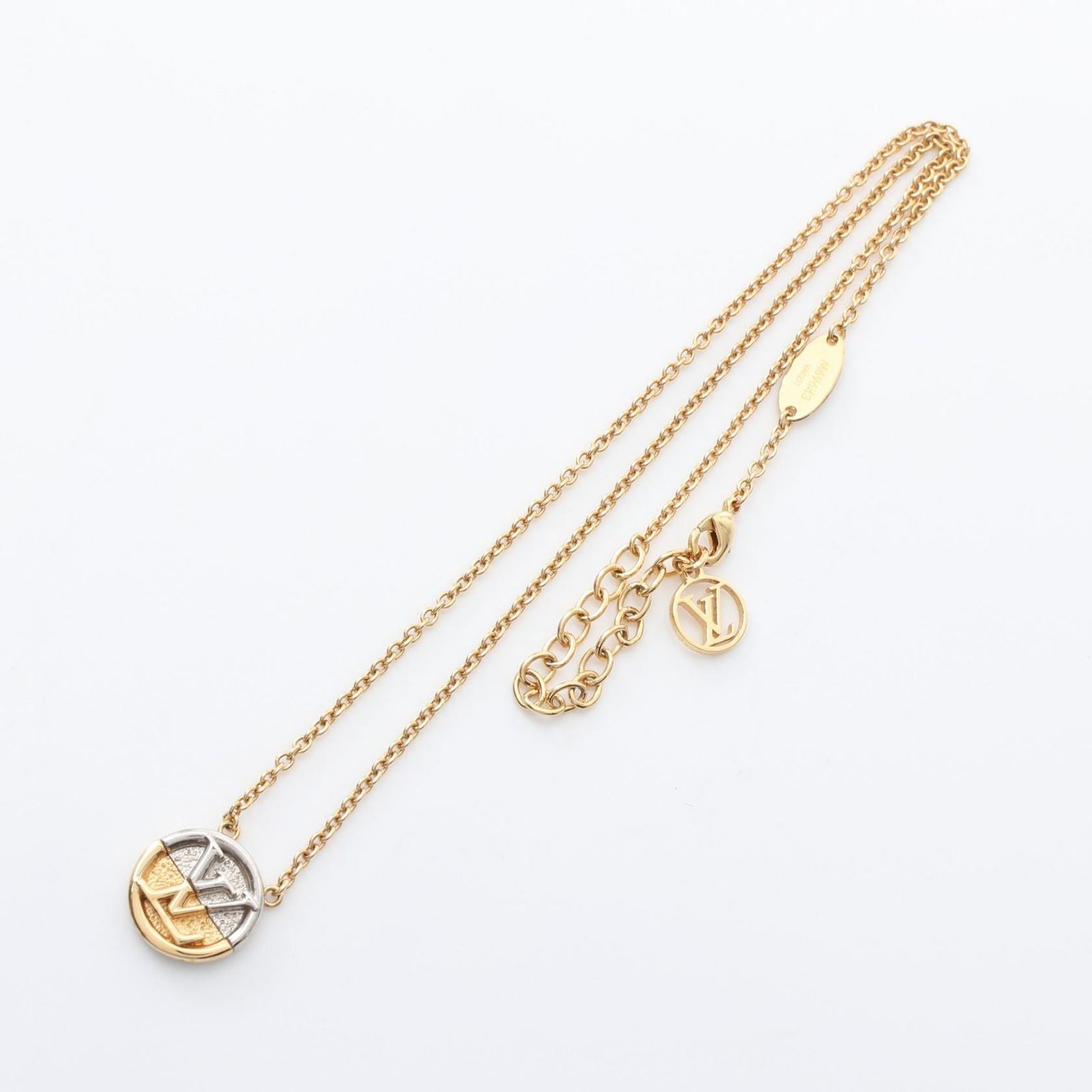 ルイ・ヴィトン LOUIS VUITTON ネックレス コリエ L to V M69643 GP