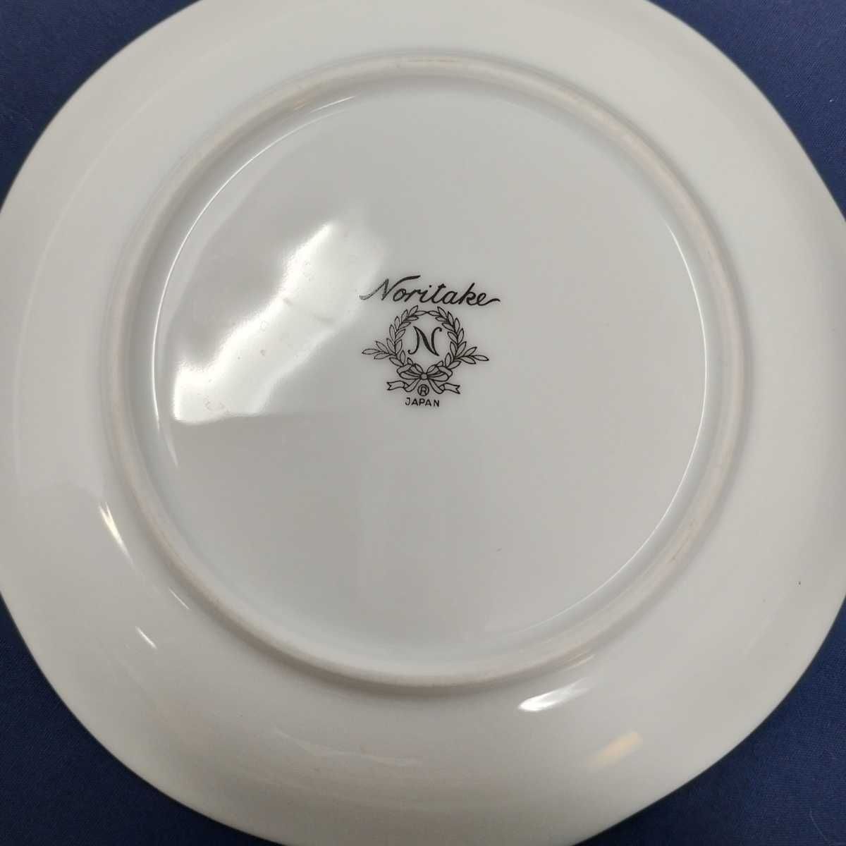 Jメ78 Noritake ノリタケ 皿 花柄 ５枚 食器 約14㎝ レトロ 昭和