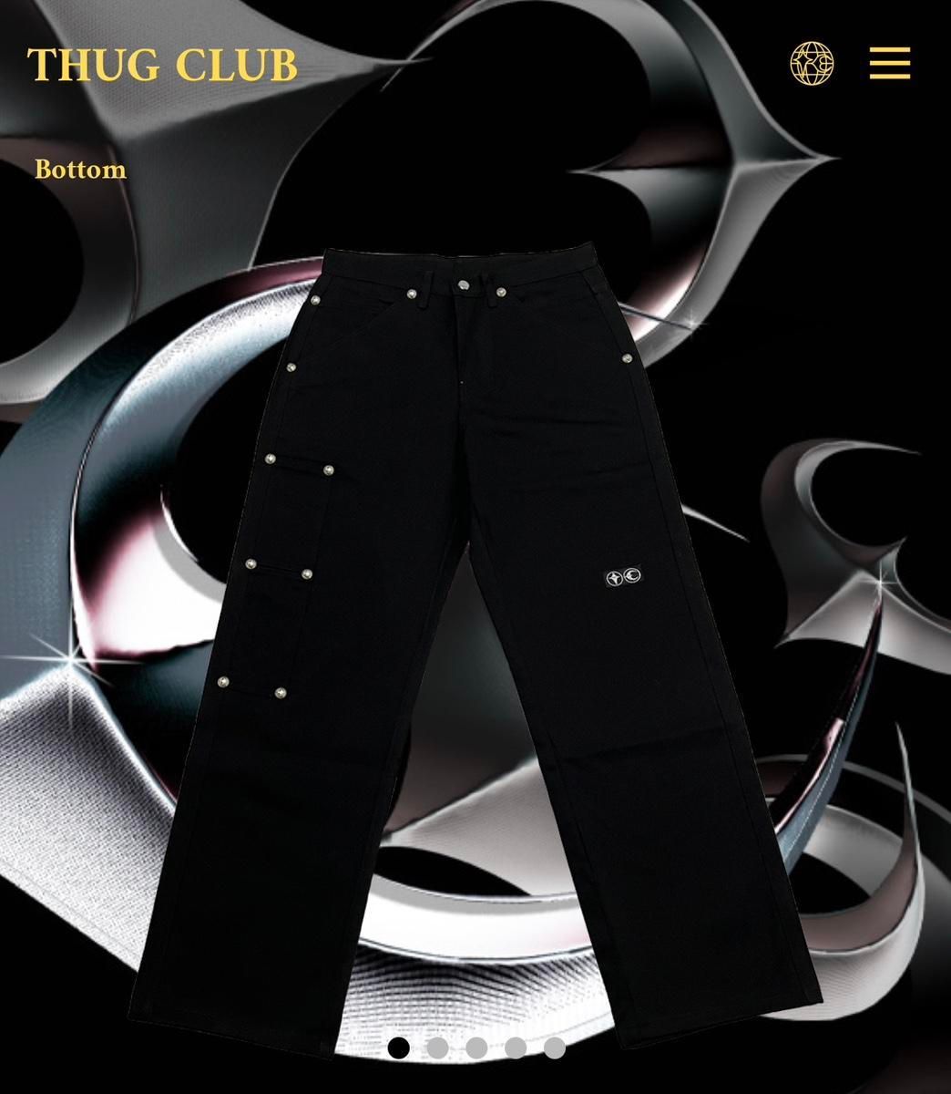 【雷市場（ポンジャン）商品韓国直送】Thug Club(サグクラブ) パンツ 1 サイズ