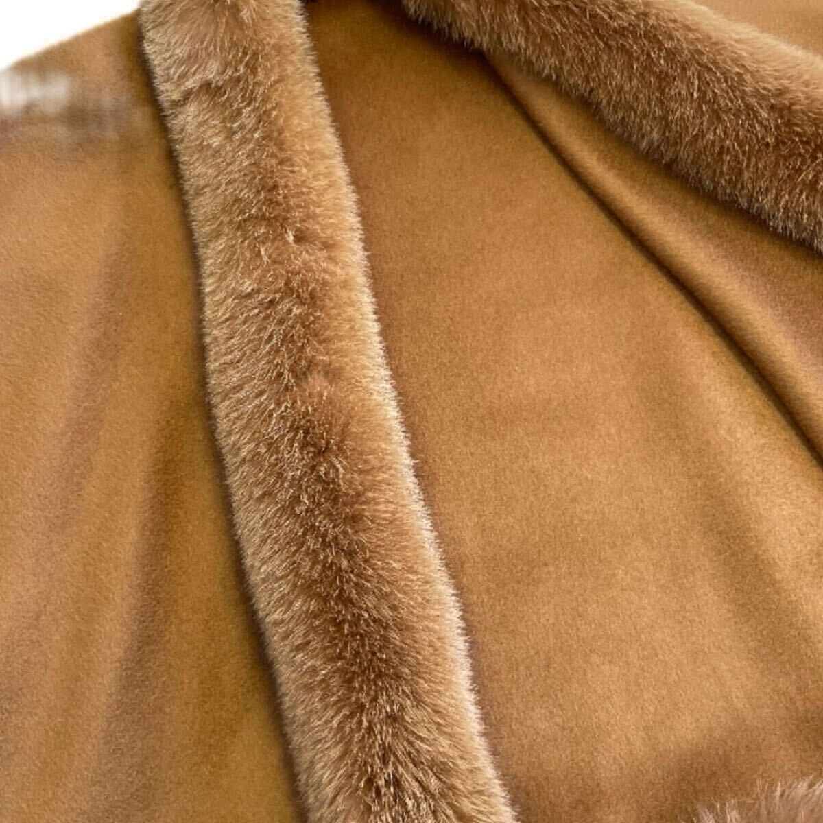 定価 683,000円 ZELE-PARIS ゼルパリ FOX カシミヤ ショール ケープ