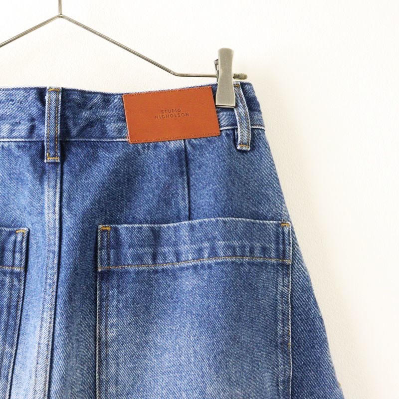 美品 2025SS スタジオニコルソン STUDIO NICHOLSON CHALCO DENIM PANT 