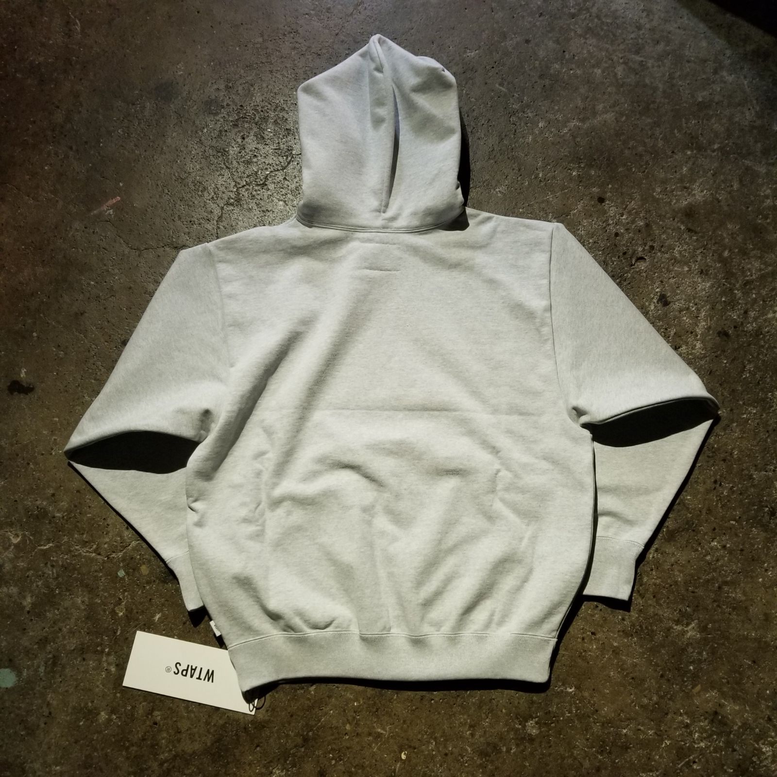 WTAPS 25ss ACADEMY / HOODY / COTTON ASH GRAY 02 ダブル