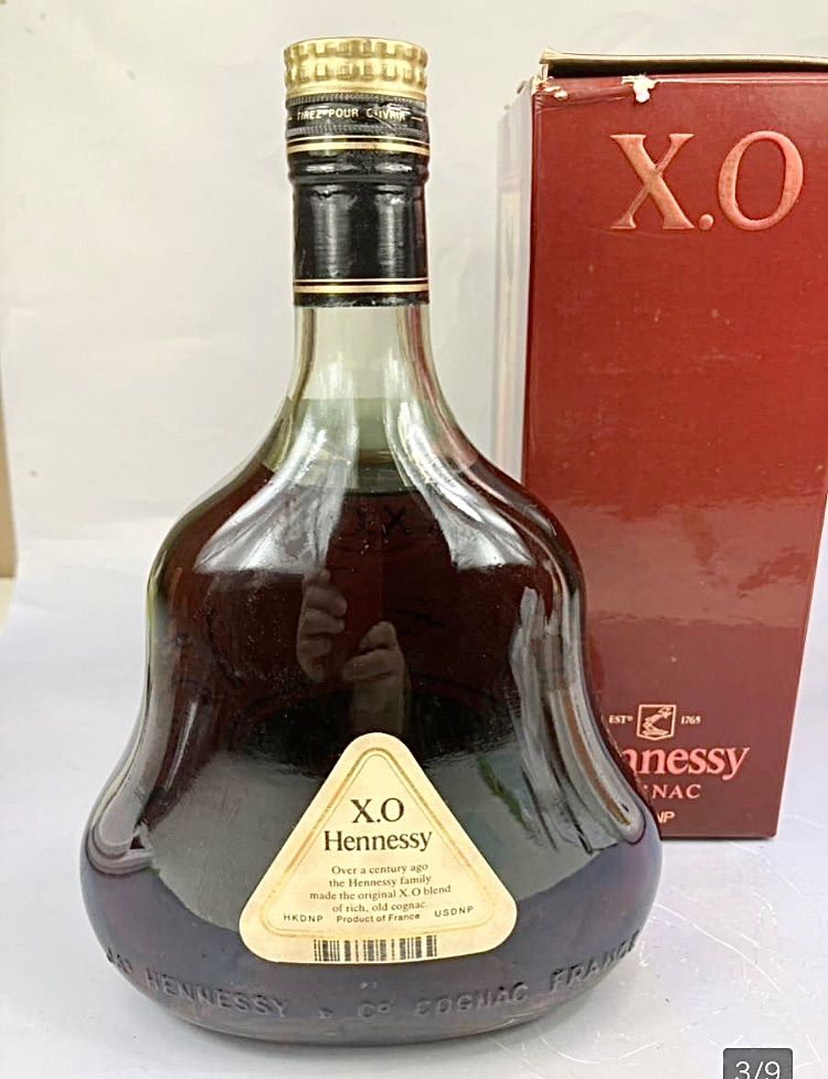 Hennessy ヘネシー XO コニャック グリーンボトル 未開栓 700ml 40％ 未開栓/お酒/ブランデー 古酒 管理番号⑦1484g箱付き  - メルカリ