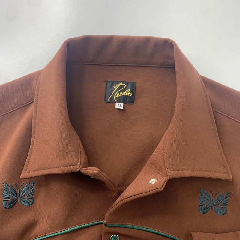 中古】NEEDLES Piping Cowboy Jacket ジャケット XL ブラウン ニードルズ[10] - メルカリ