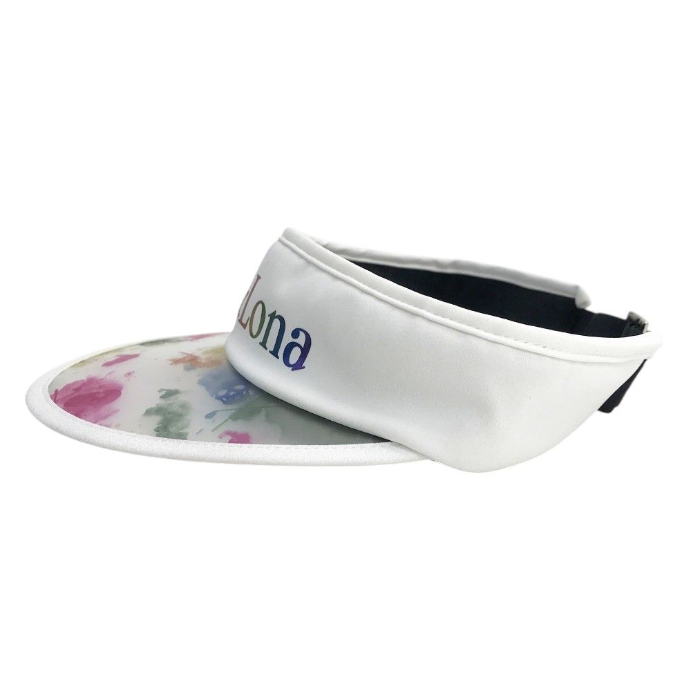 MARK-LONA マークアンドロナ モデル ツバ広サンバイザー 総柄 ホワイト系 F 240101475466 ゴルフウェア ストスト USTAUSTRALIA_COM_AU