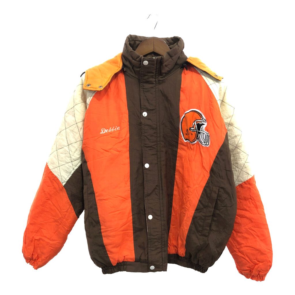 STARTER スターター NFL クリーブランド・ブラウンズ 中綿 ナイロン