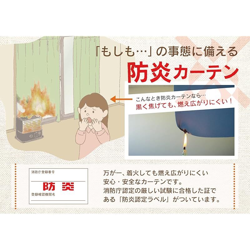 ユニベール 1級遮光 防炎 防炎ラベル付き 節電 省エネ 断熱 保温 日本 