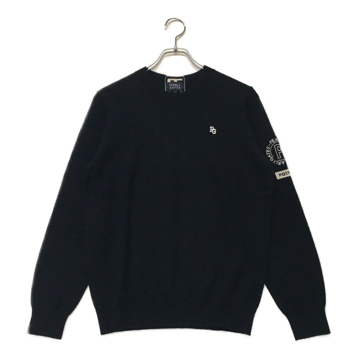 中古 メンズ パーリーゲイツ PEARLY GATES セーター 4(M) 紺 ネイビー