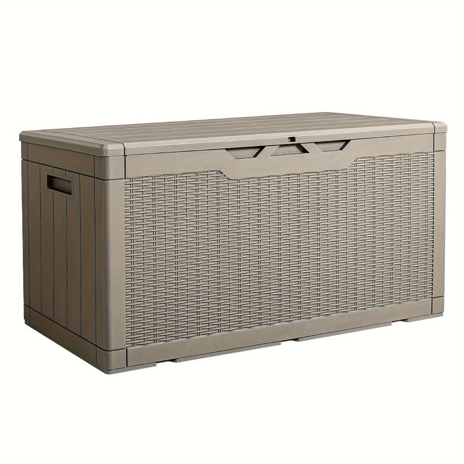 コンテナ 物置 収納庫 屋外 大型物置 380Ｌ大容量 幅123 奥行57 高さ62cm ベランダ収納 倉庫 ベランダストッカー 屋外収納 ガーデン収納 ベ