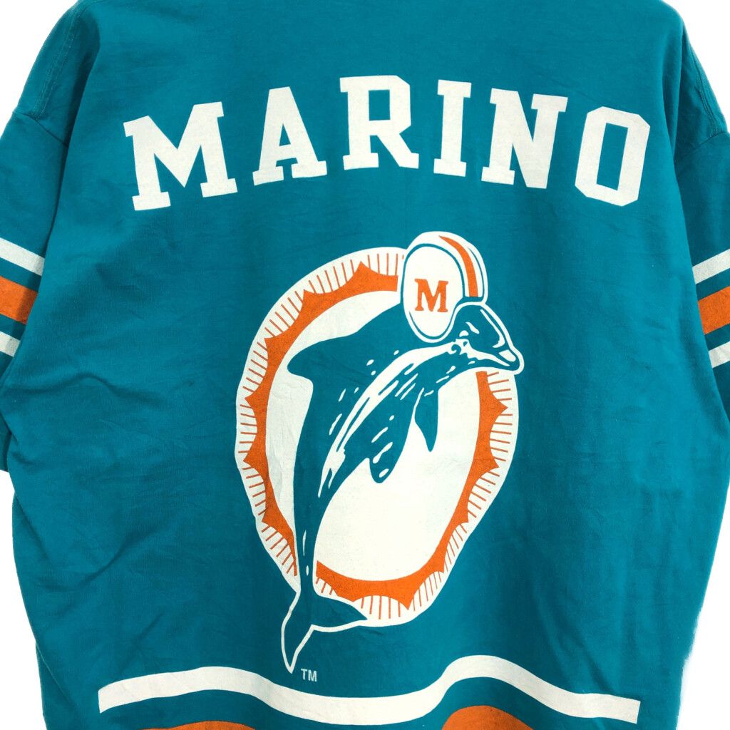 90年代 USA製 PRO PLAYER NFL マイアミ・ドルフィンズ Tシャツ