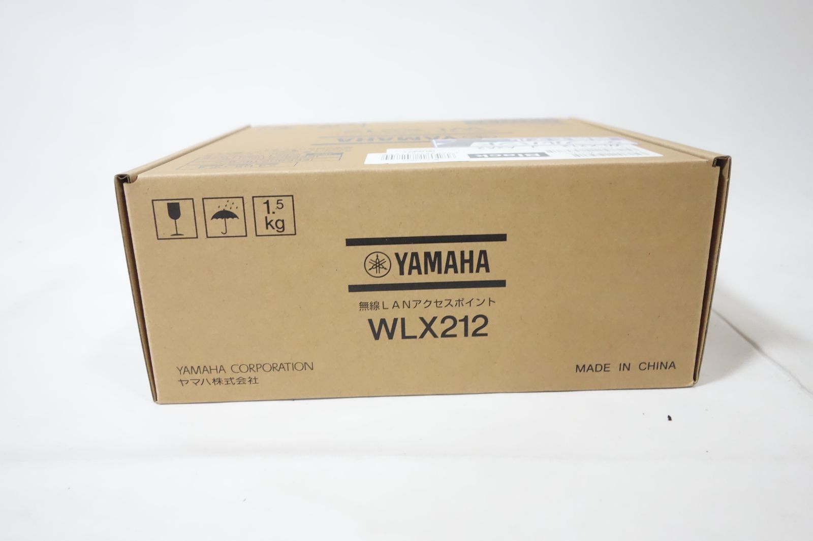 ヤマハ YAMAHA 無線LANアクセスポイント Wi-Fi 5対応 ケーブルバンド同梱モデル  WLX212BYC ブラック