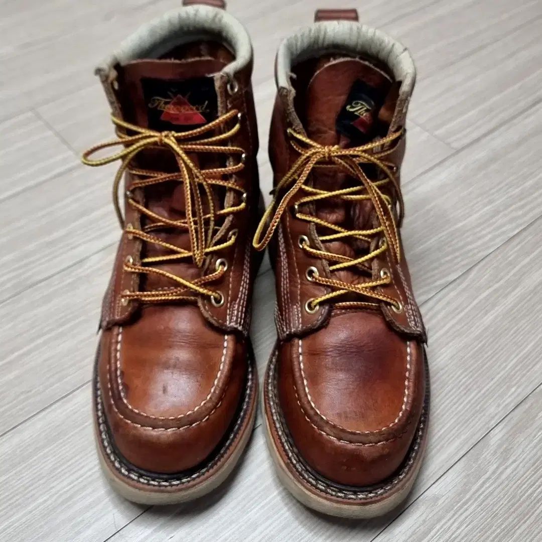 Thorogood ソログッド モックトゥ ブラウン ウォーカーブーツ ブーツ 6 D