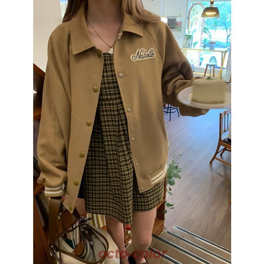 予約販売 COACH ピンク XS（スタジャン ジャケット スタジャン ホワイト ジャケット・アウター