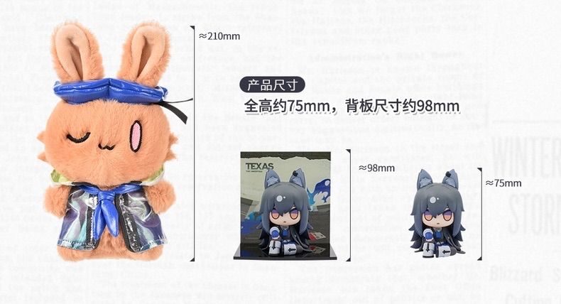 アークナイツ MINIシリーズ 叙拉古狼狼 Q版フィギュア ヴィジェル ペナンス 再販】アークナイツ MINIシリーズ 叙拉古狼狼 Q版フィギュア