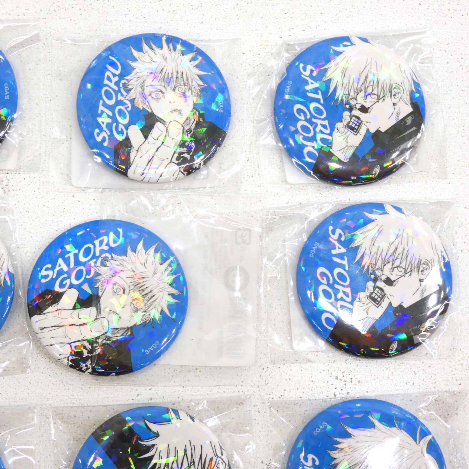 呪術廻戦 五条悟 オールスター缶バッジ 80点 JCS限定✨ 完全受注生産「週刊少年ジャンプ」オールスター缶バッジ