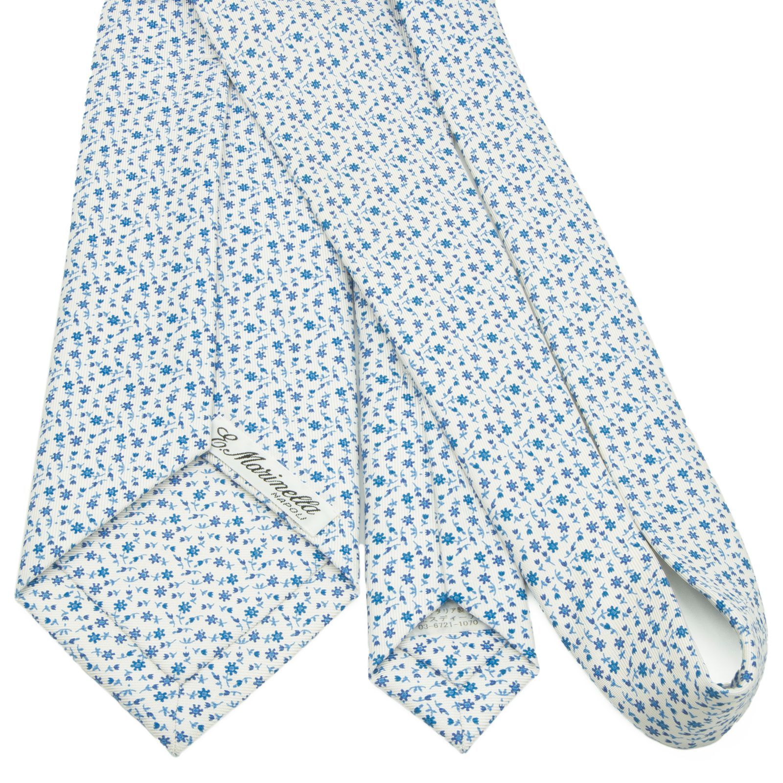 美品　E. Marinella 青　未使用 美品 E. Marinella 青 未使用