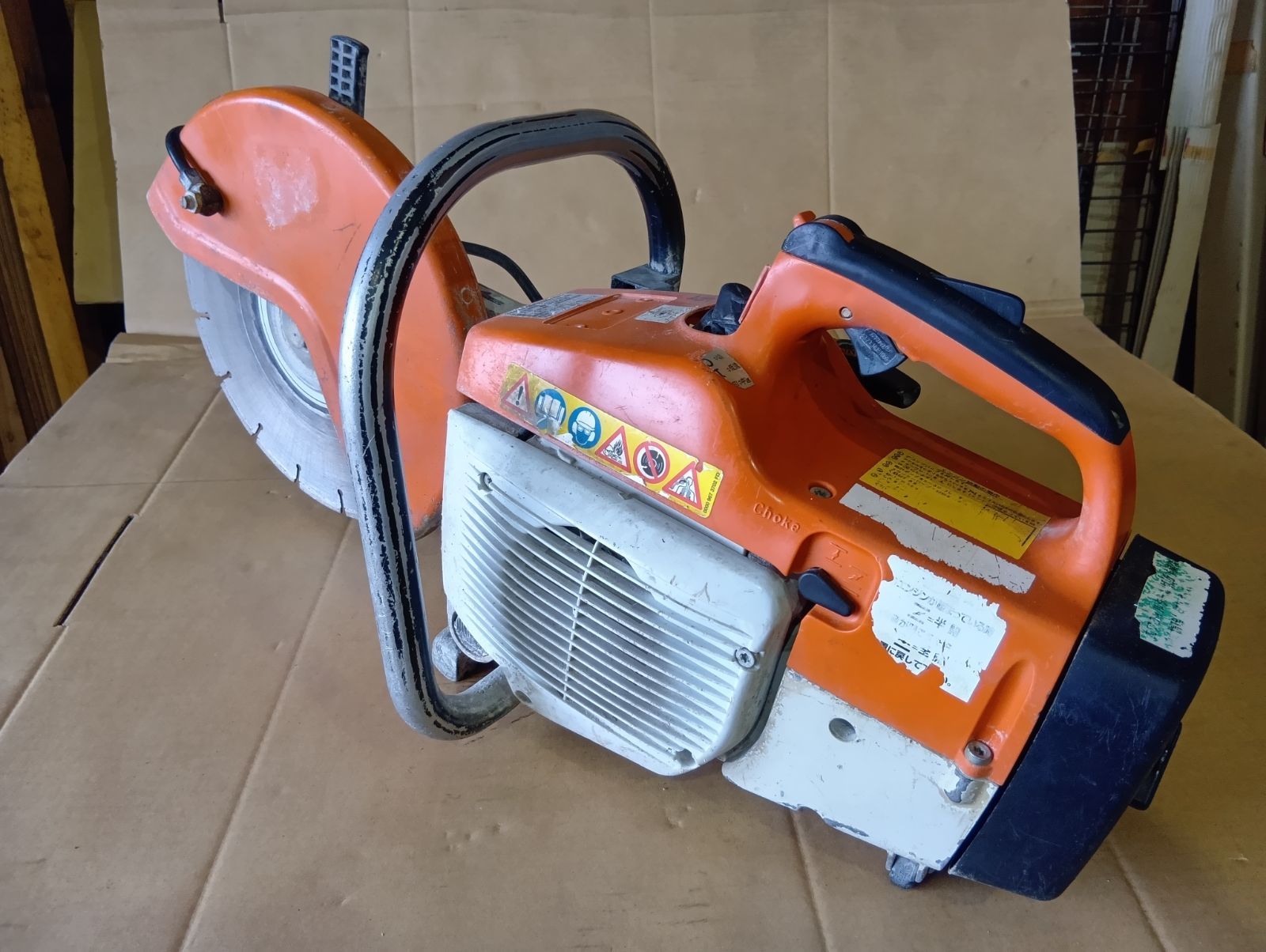 スチール エンジンカッター TS400 12インチ