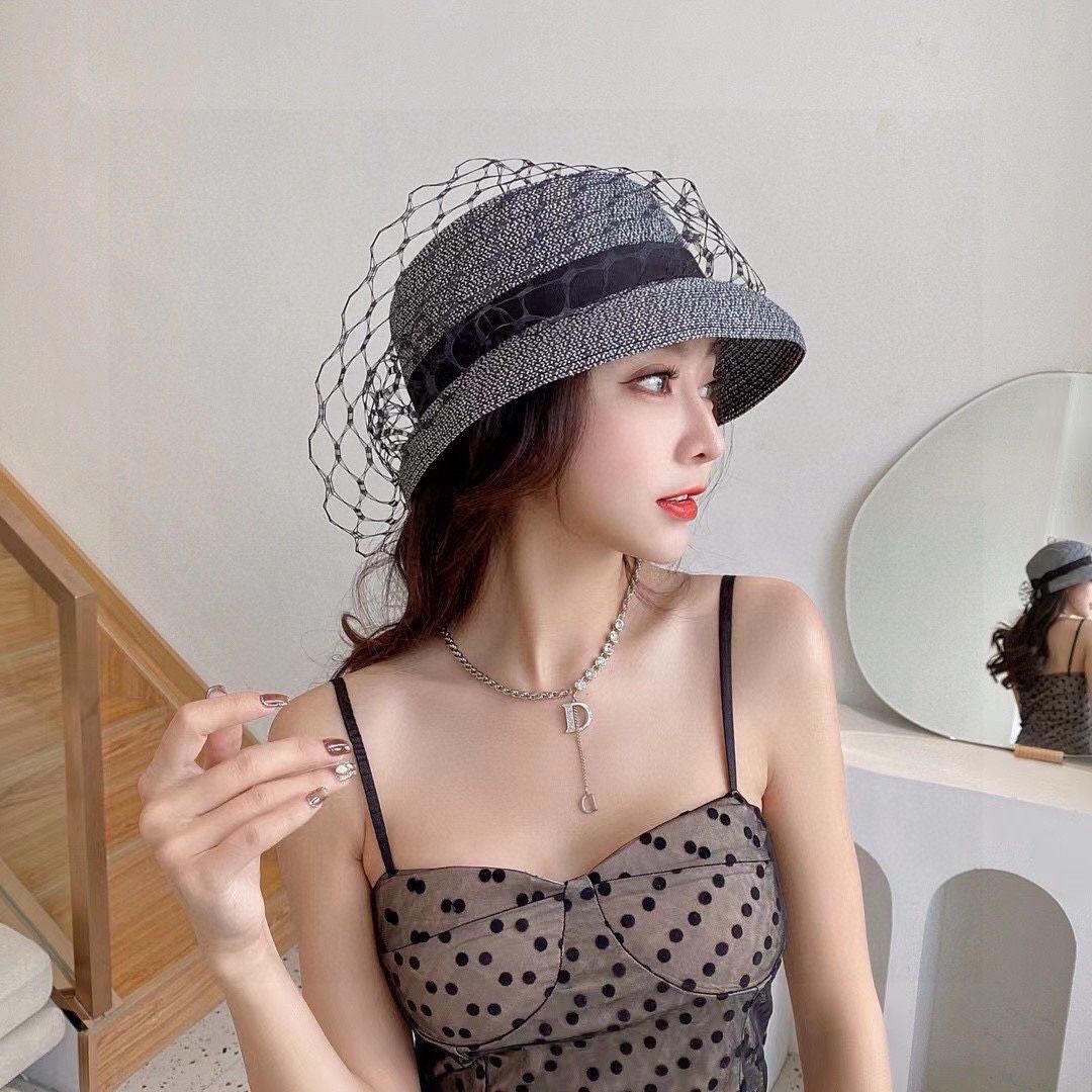 極美品♡ CHANEL シャネル 麦わら帽子 バケットハット 57 ココマーク ♡ 可愛い