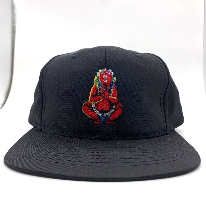 90 s LOLLAPALOOZA ロラパルーザ 1994年製 6パネル スナップバック キャップ ブラック