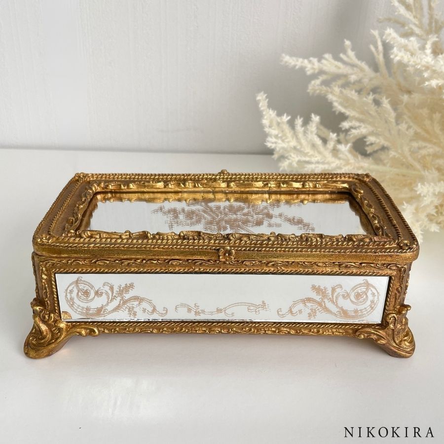 ジュエリーボックス アンティーク ジュエリー アクセサリー