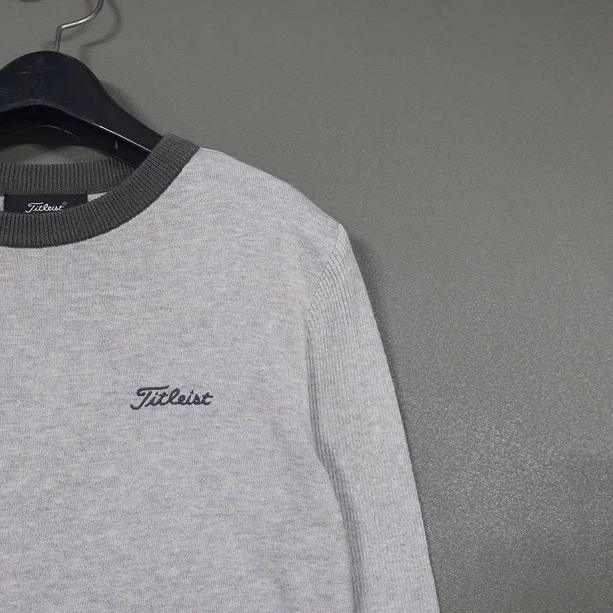 レディース S 正規品 Titleist タイトリスト ゴルフ カラー バイカラー ニット セーター 55