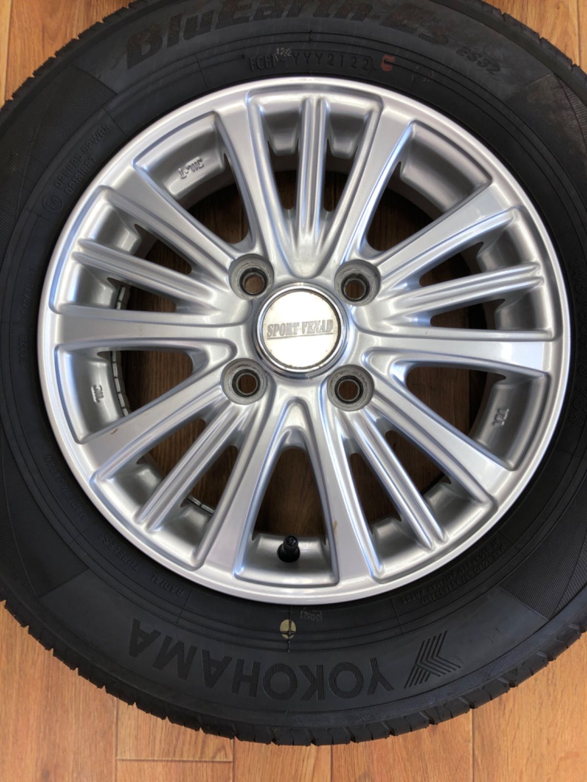 軽自動車 サマータイヤ 145 80R13 アルミホイールset