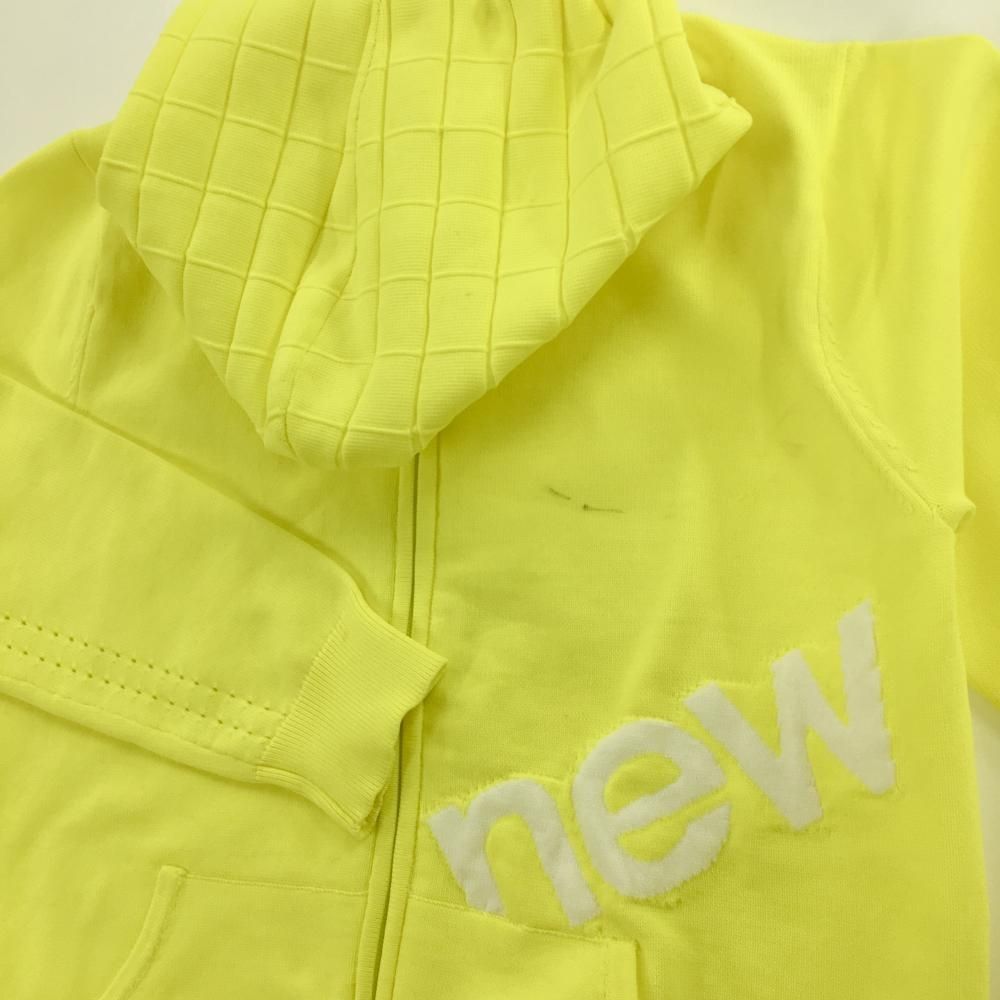 ☆SALE価格☆ニューバランスゴルフ ニットジップパーカー イエロー×白