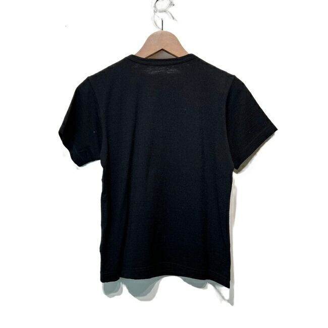COMME des GARCONS Tシャツ 半袖 カットソー トップス クルーネック ウール 無地 2001年製 ドメスティック 古着
