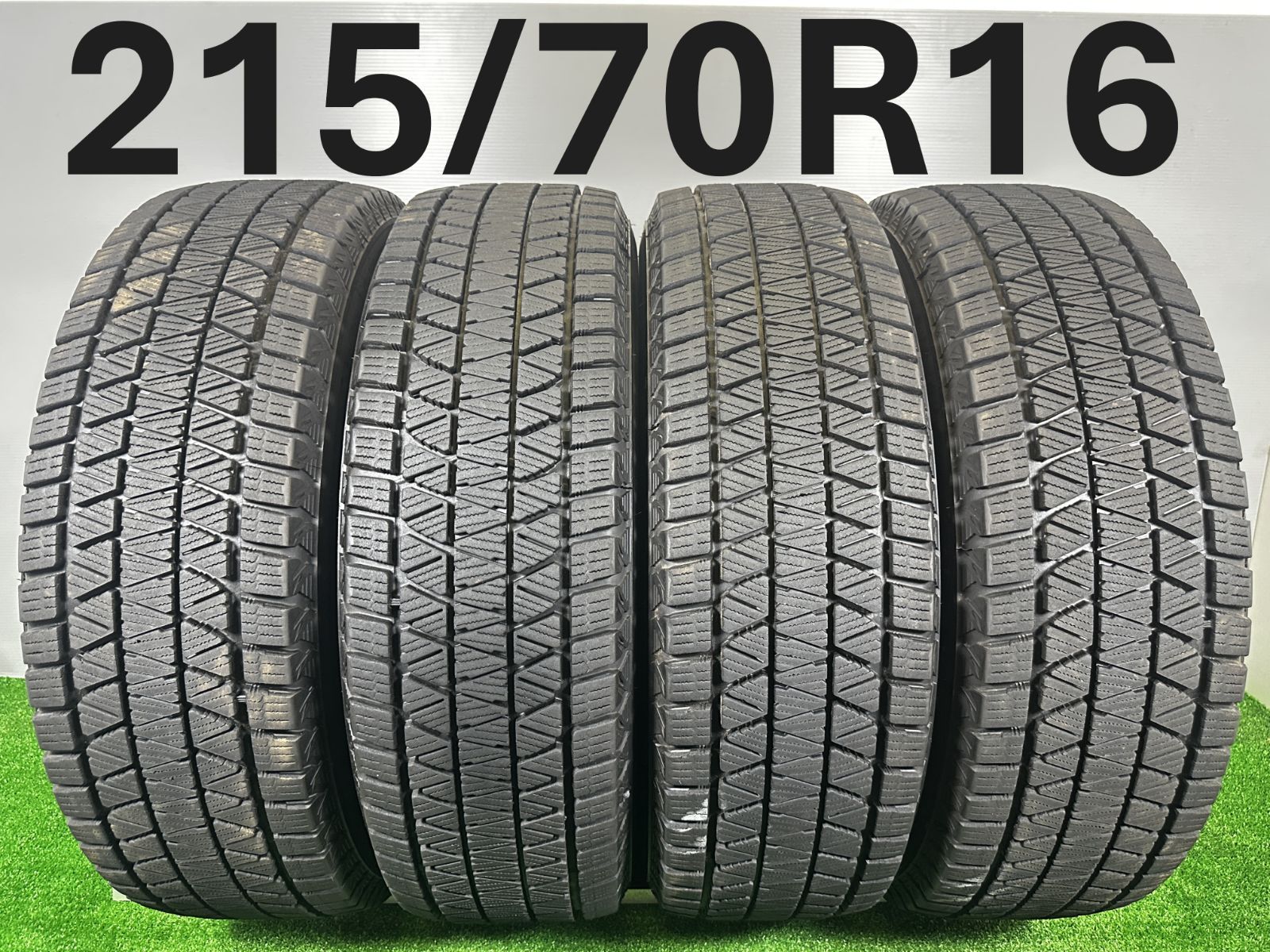 215 70R16 ブリヂストン DM-V3 2020年製 4本 冬タイヤ スタッドレス TA396
