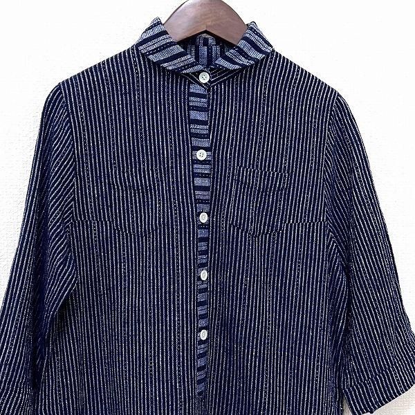 snc ギエモン 儀右エ門 オカモト商店 GIEMON チュニック 青系
