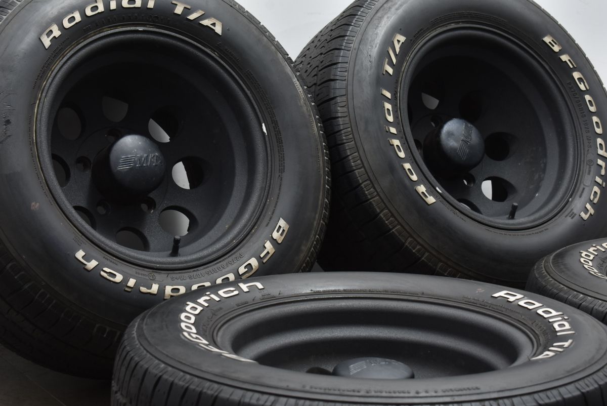 ボスミッキートンプソンBFGoodrichタイヤホイール15インチ8J 超深リム】ミッキートンプソン 15in 8J -28 10J -46 PCD139.7 BF