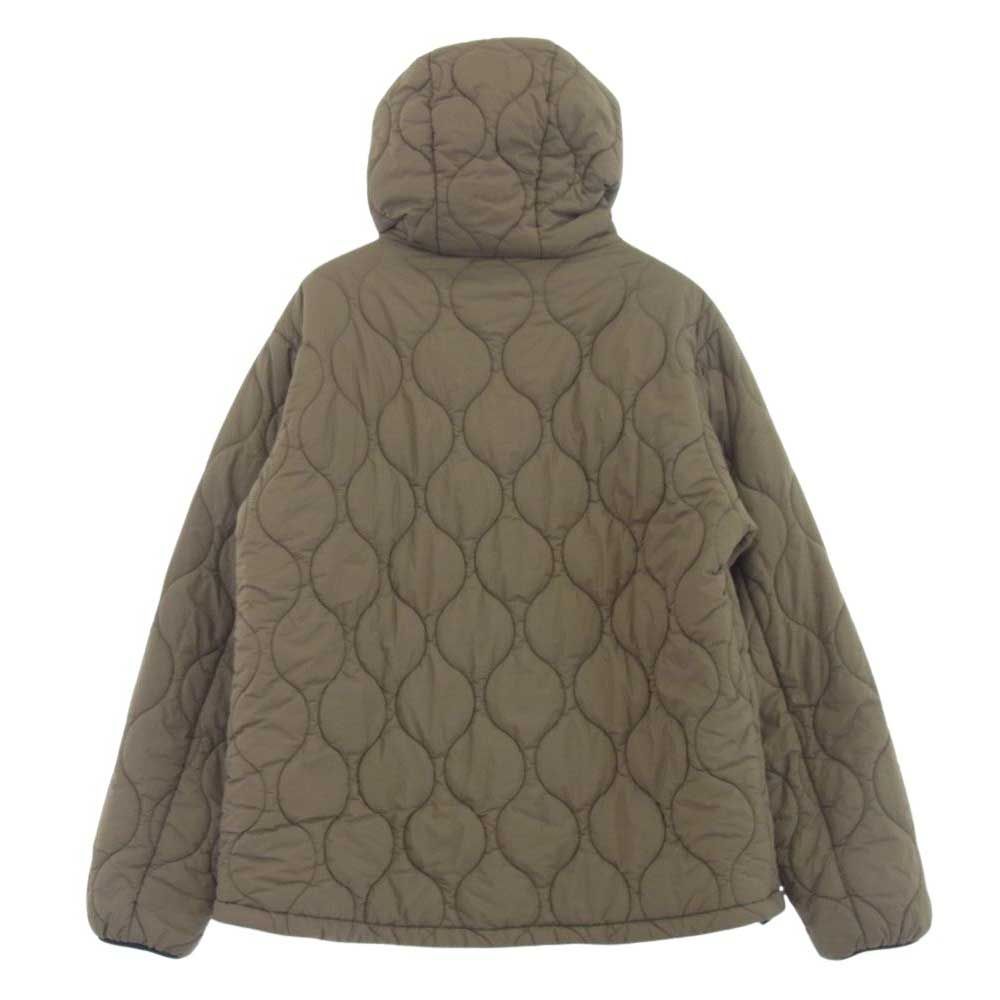 WILDTHINGS ワイルドシングス WT21229SK QUILTED HOOD JACKET 中綿 プリマロフト キルティング フーディー  ジャケット G.TAUPE XL【中古】 - メルカリ