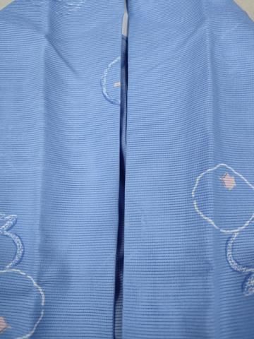 平和屋着物＊夏物 小紋 絽 成り物 洗える着物 CAAW3137ut