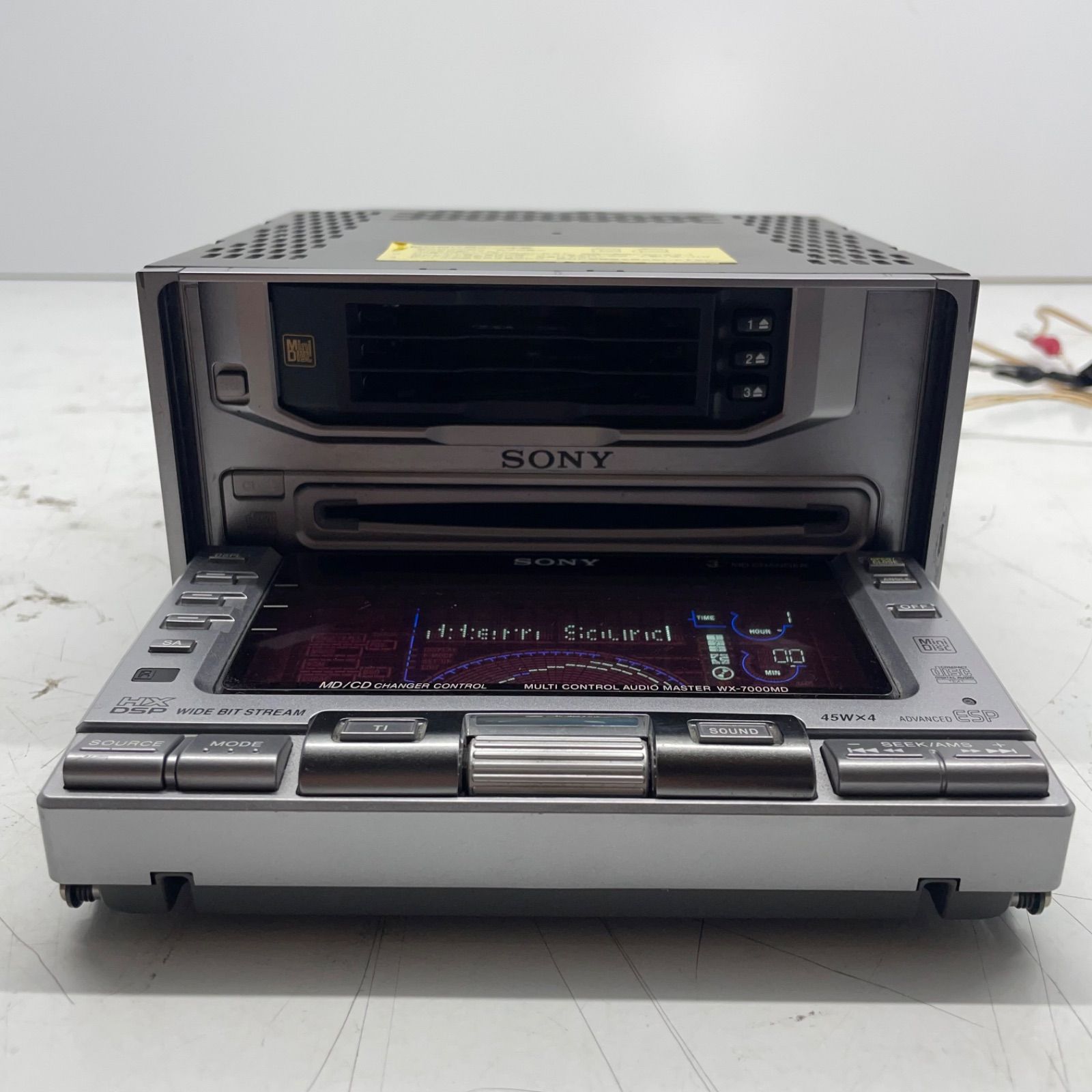 【希少】ソニー　WX-S2000 CD/MDチューナー 希少】ソニー WX-S2000 CD/MDチューナー 希少】ソニー WX-S2000