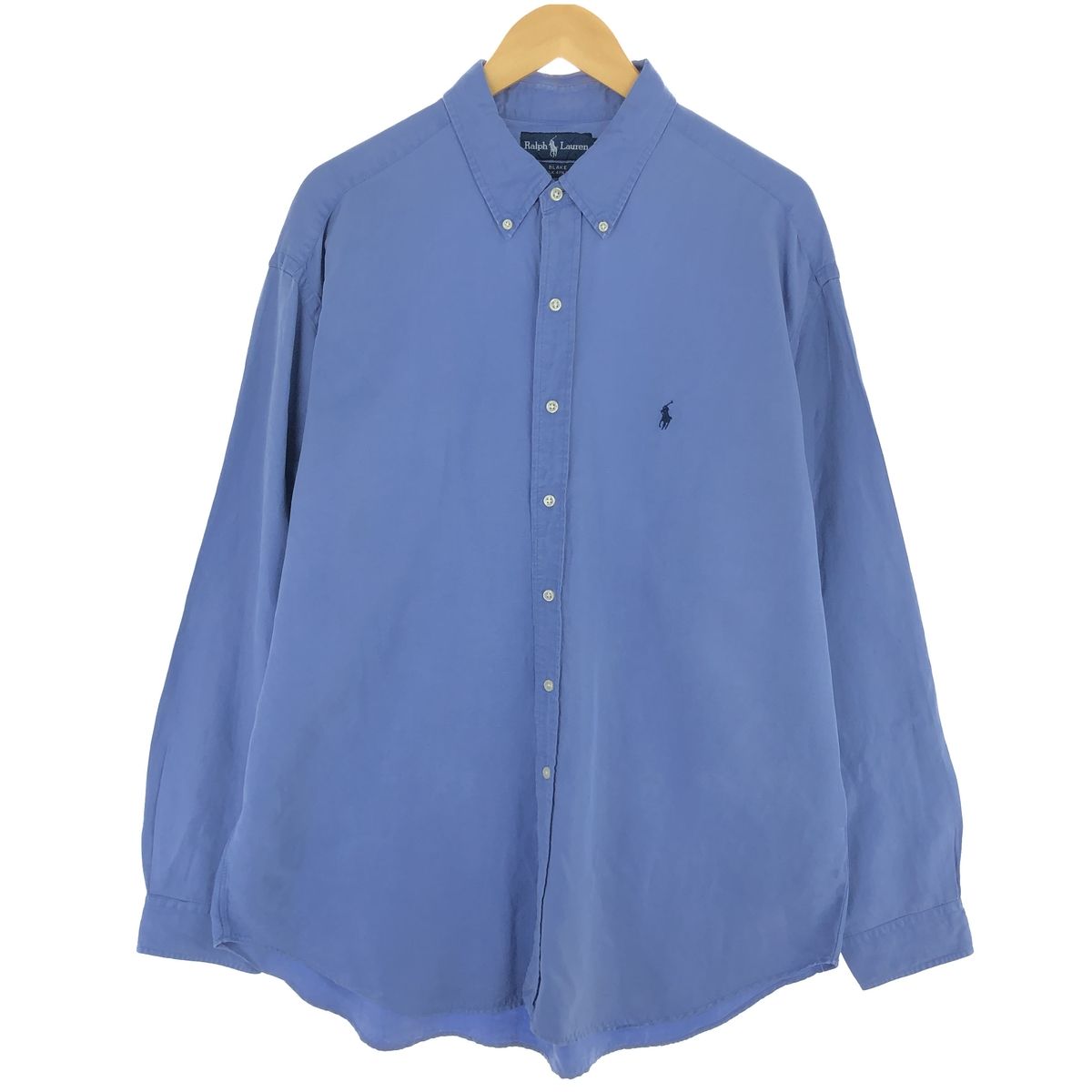 古着 ラルフローレン Ralph Lauren BLAKE シルク×リネン 長袖 シルク