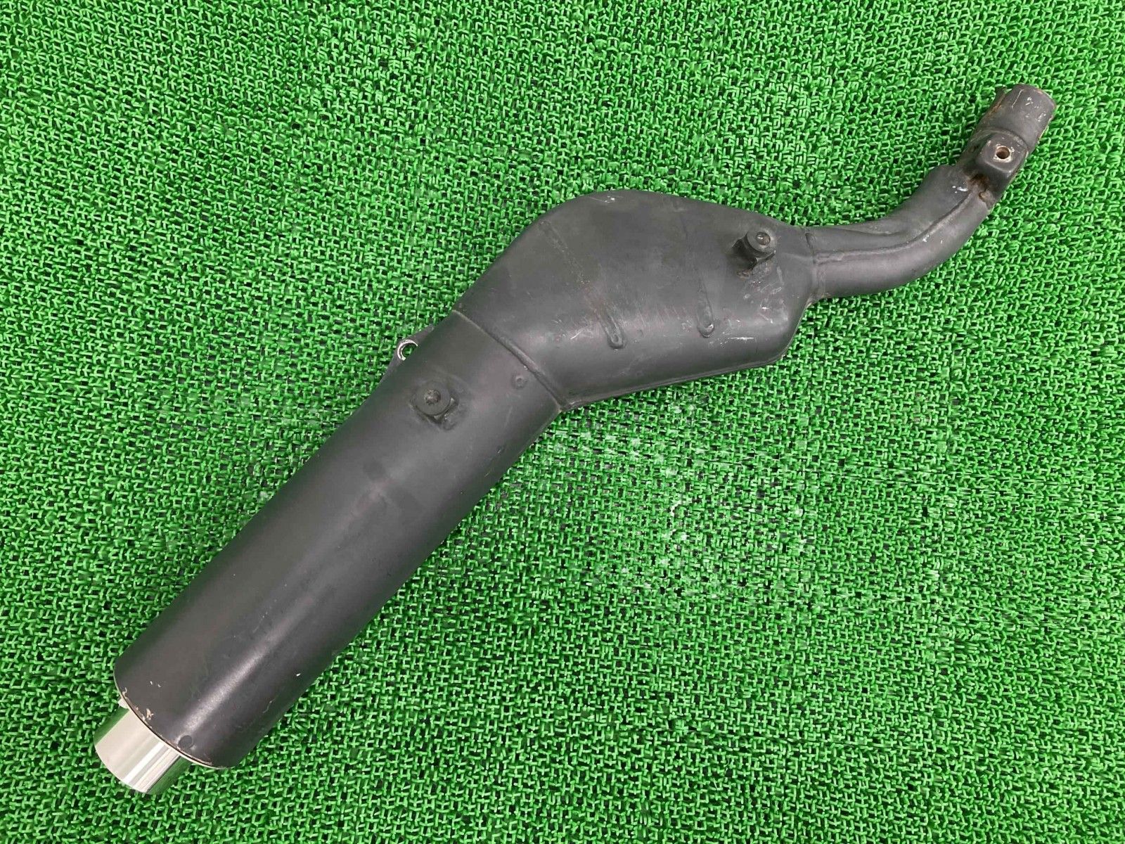 XR250 サイレンサーマフラー KCZ K1 ホンダ 純正 中古 バイク 部品 MD30 コケキズ無し 品薄 希少品 車検 Genuine vD XR250 サイレンサーマフラー KCZ K1 ホンダ 純正 中古 バイク 部品