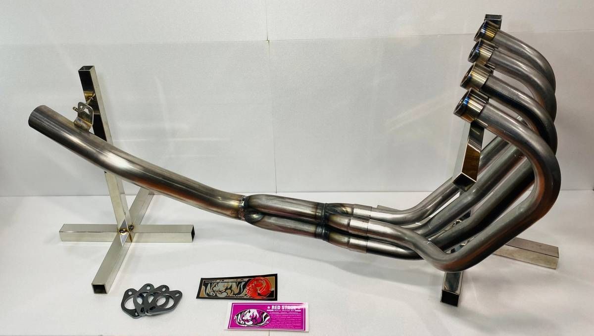 REDSTAGE 音の戦国 猪武者シリーズ ZRX400 武人管 ステッププレート