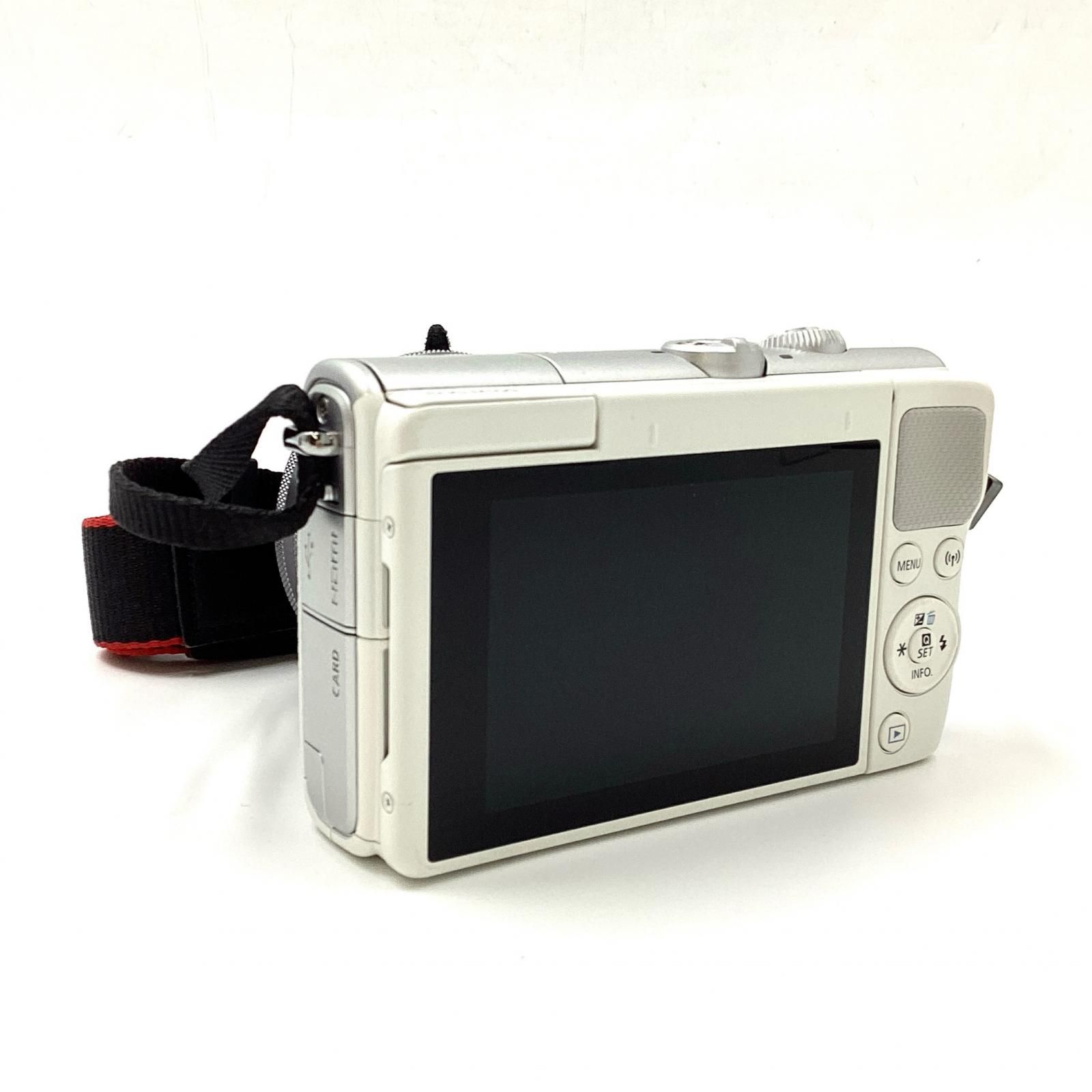 Canon デジタル一眼 EOS M100 ダブルズームキット ホワイト 動作