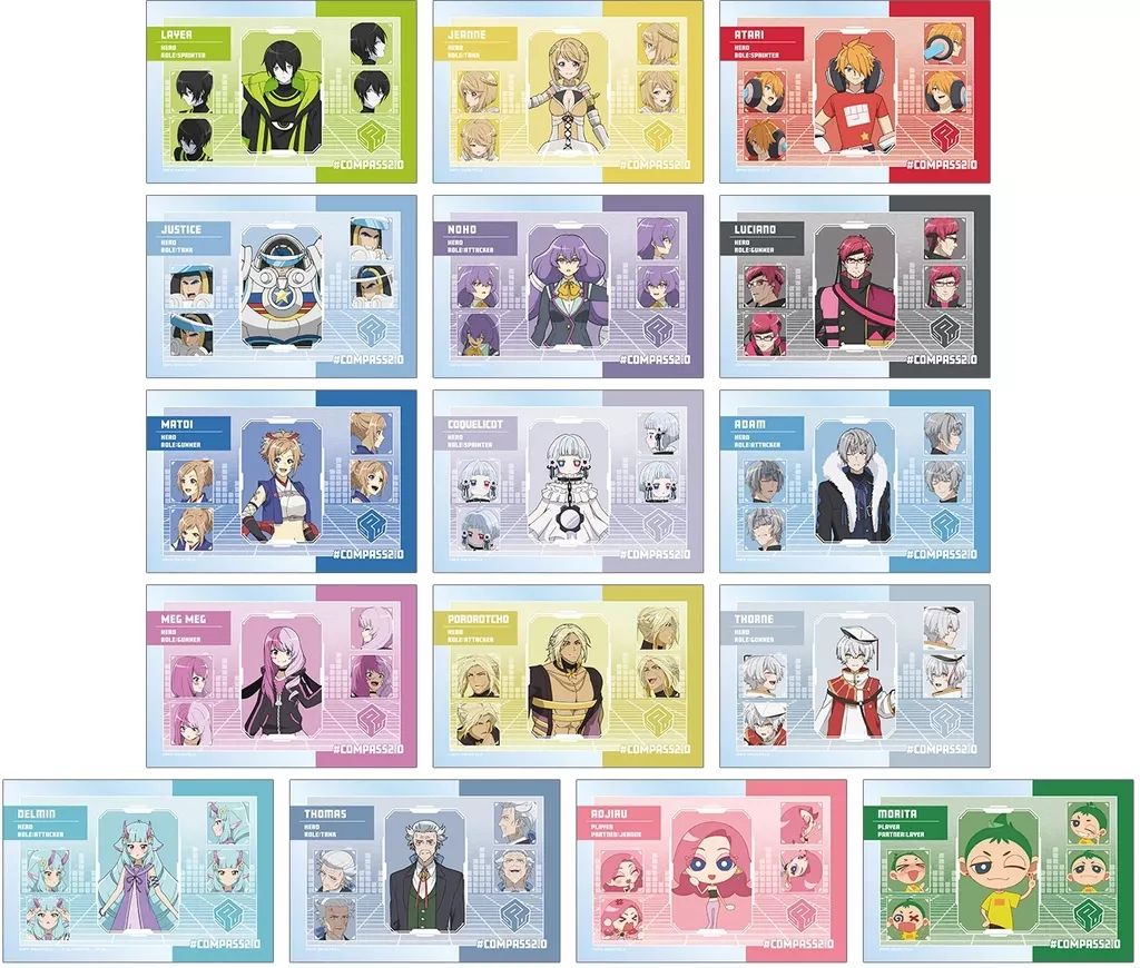 人気SALE，新作登場 【新品】キャラカード 【ボックス】#コンパス2.0 戦闘摂理解析システム トレーディングクリアカード ver.B その他
