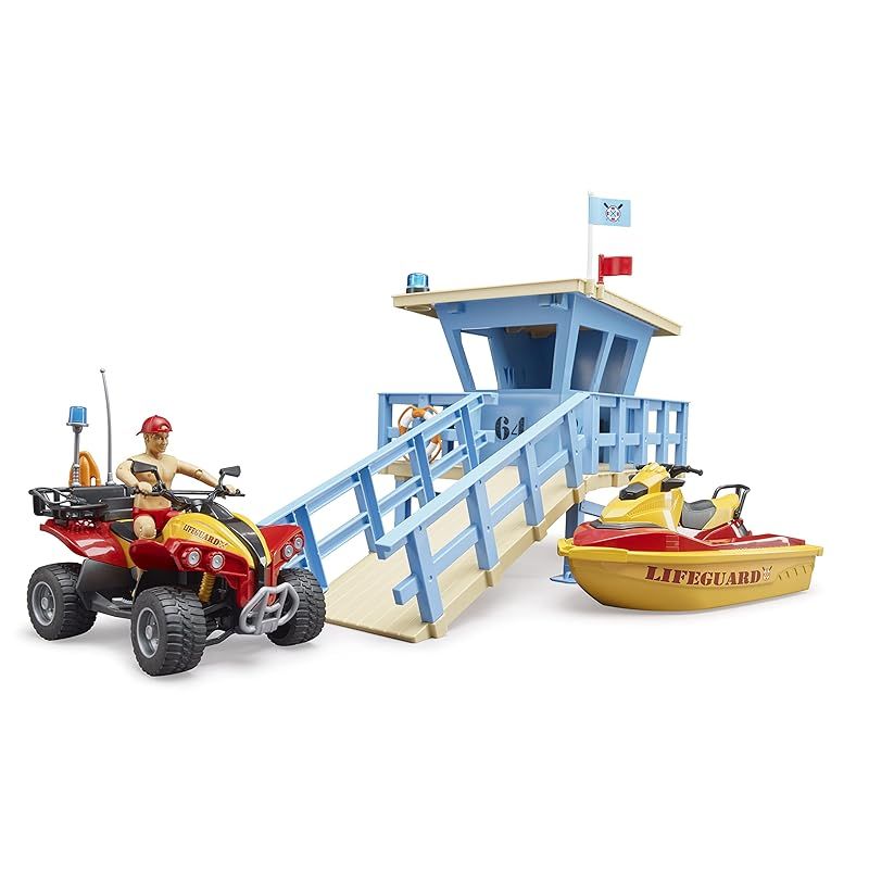 BRUDER ライフガードステーション 62780　MB 送迎車 02670 楽天市場】旧商品 ブルーダー bruder プロシリーズ ライフガード