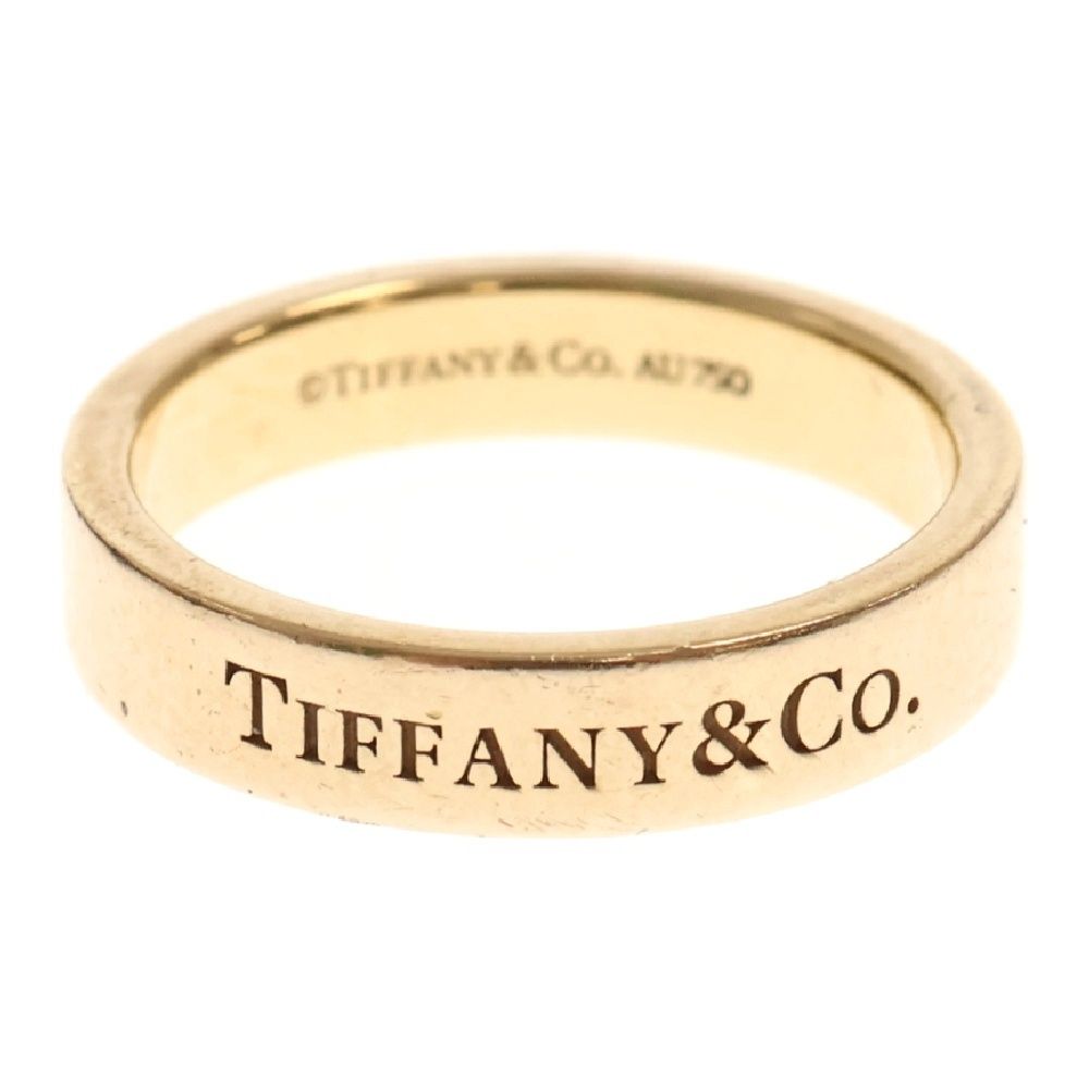 TIFFANY&Co (ティファニー) フラットバンドリング ゴールド