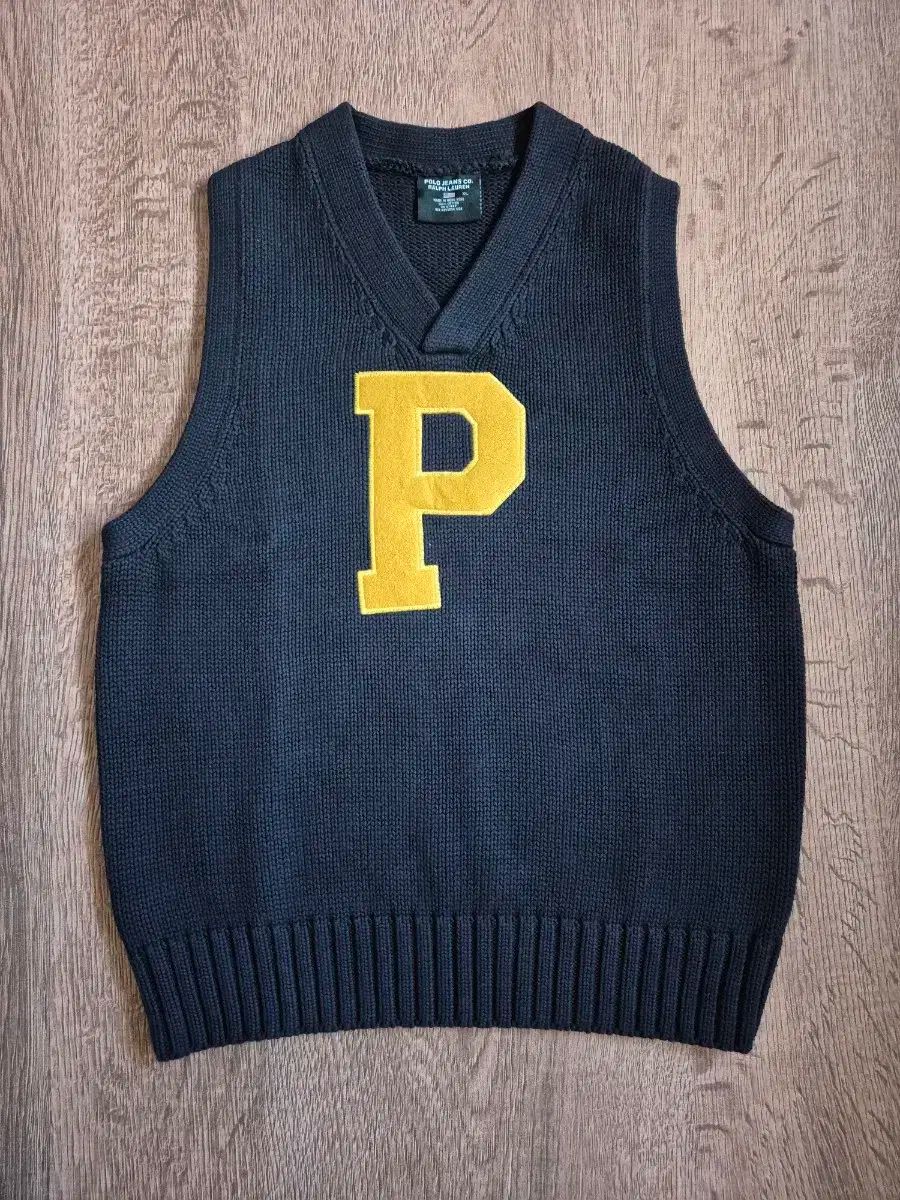 Polo ポロ ラルフ ローレン Big P ロゴ ニット セーター ベスト