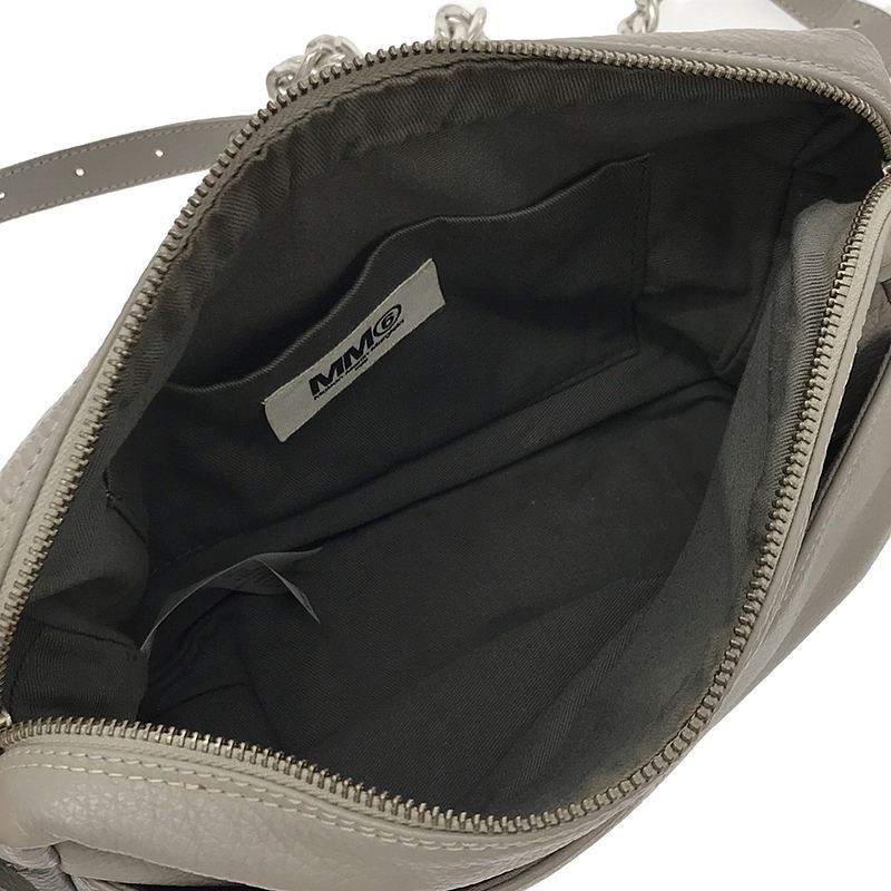 MM6 Maison Margiela / エムエムシックスメゾンマルジェラ | 2014AW | レザーチェーンショルダーバッグ | ブラック | レディース MM6 Maison Margiela / エムエムシックスメゾンマルジェラ | 2014AW