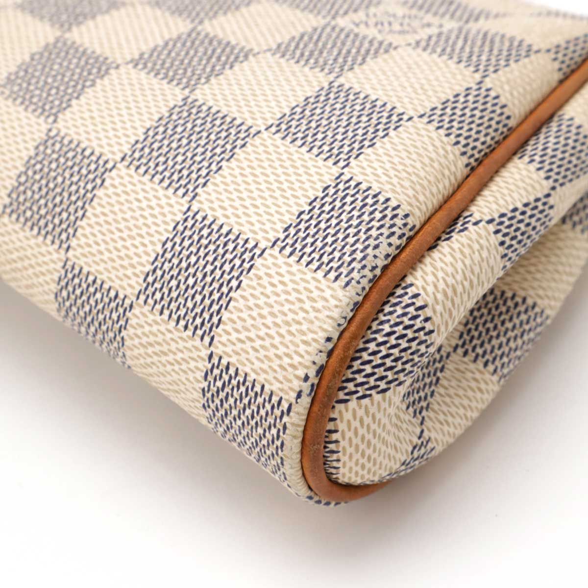 LOUIS VUITTON ルイ ヴィトン ダミエアズール エヴァ アクセサリー  