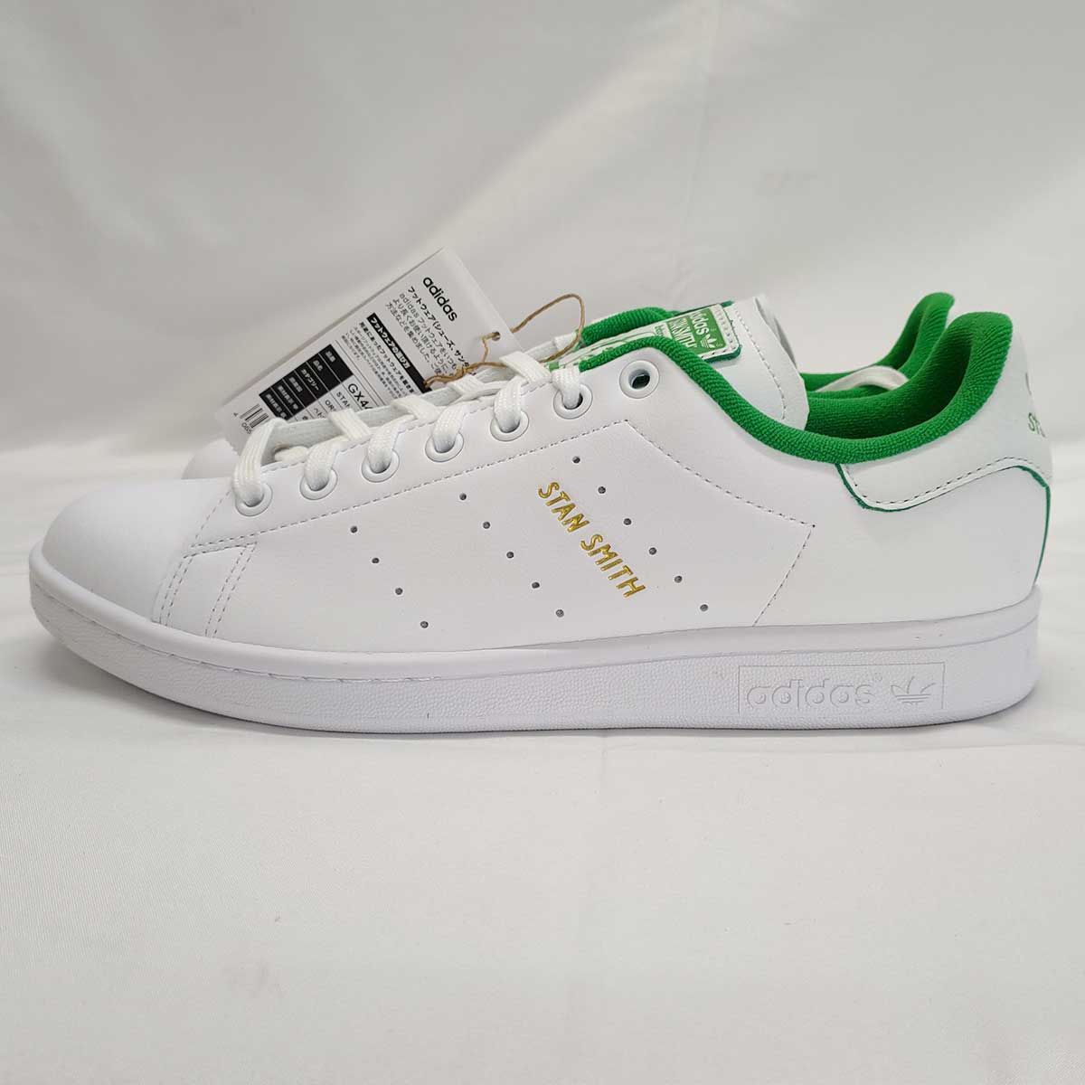 アディダス スタンスミス Stan Smith レザー スニーカー 26.5cm ホワイト/グリーン GX4413 - メルカリ