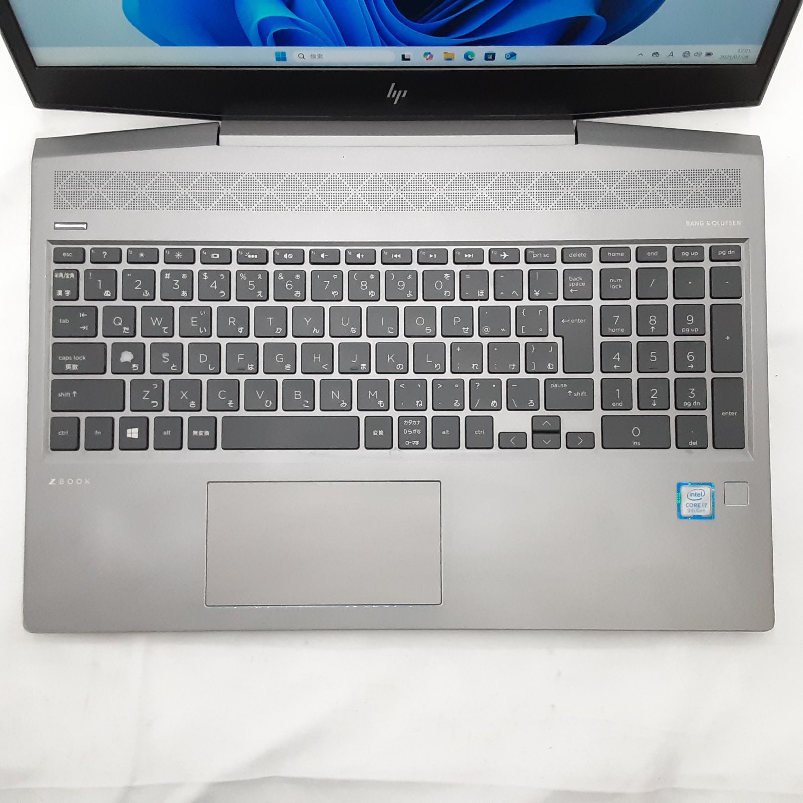 【ジャンク】HP ZBook 15 G5 HP ZBOOK 15 STUDIO G5 X360 CONVERTIBLE LAPTOP 4NL44UT
