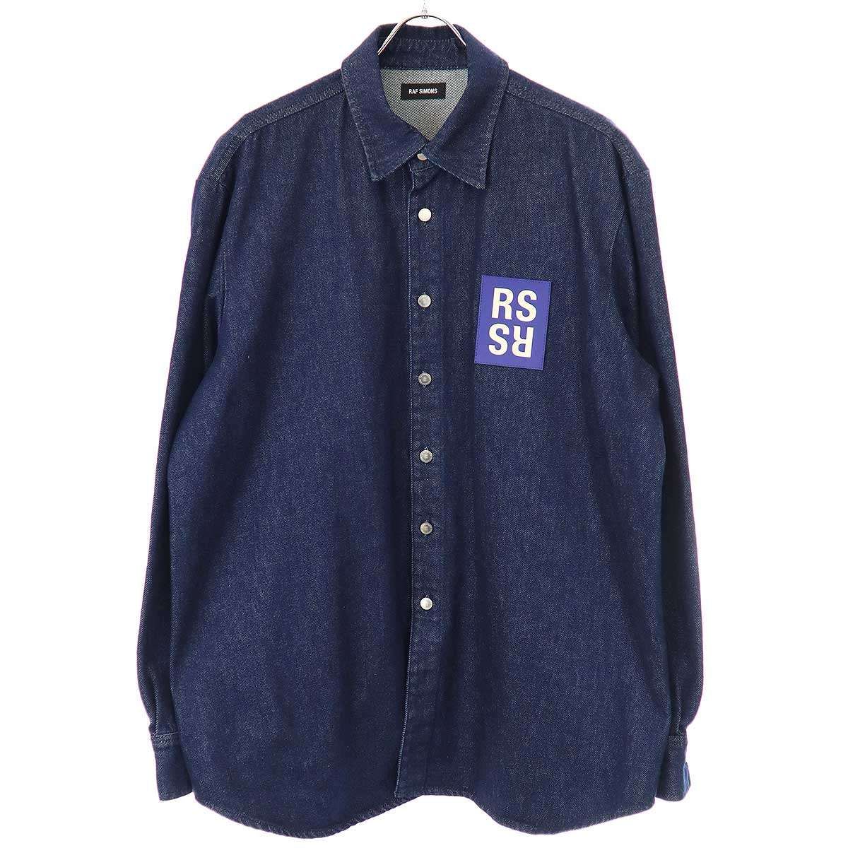 rafsimons rsパッチオーバーサイズシャツ