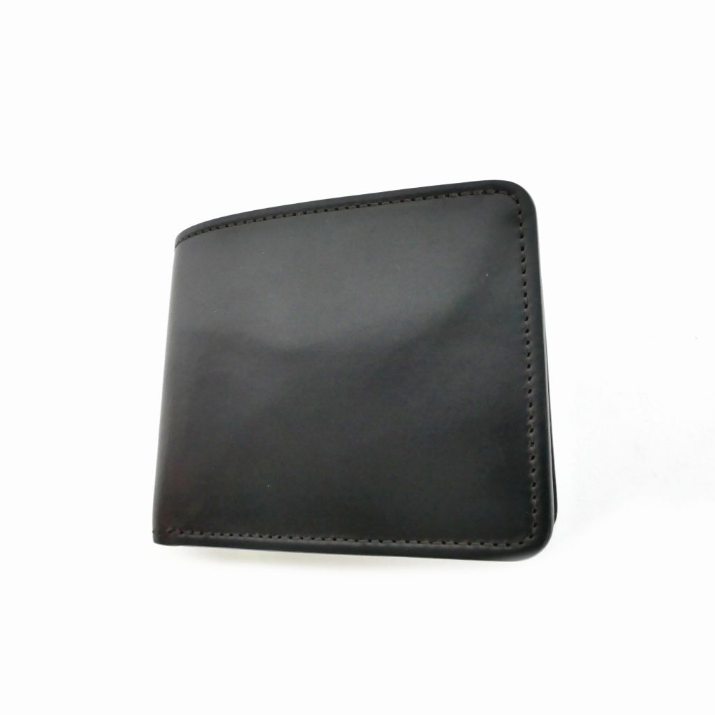 ワイルドスワンズ WILDSWANS GROUNDER グラウンダー 2つ折りウォレット 財布 シェルコードバン サドルプルアップ ダークバーガンディ