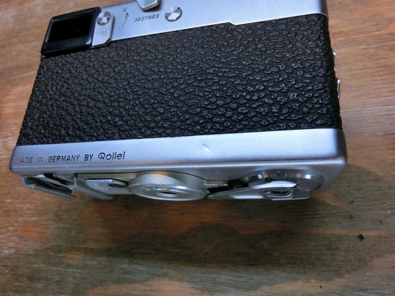  7623 Rollei 35 露出計OK ドイツ製 シルバー ローライ コンパクトカメラ(フィルム) フィルムカメラ