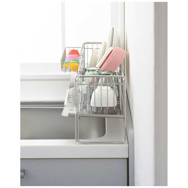 ヨシカワ シンクサイド幅の広がる水切り 幅15×奥行57 cm 1306109